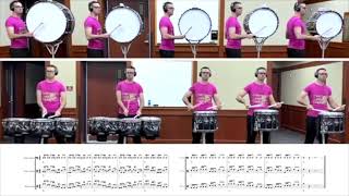 Double Beat - Drumline Exercise with Sheet Music