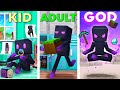 Growing Up As ENDERMAN In Minecraft!