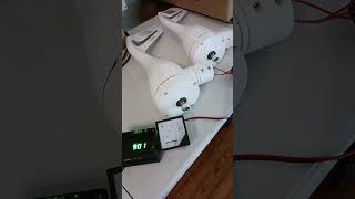 Pikasola 400 watt small wind turbine test 12v versus 24v