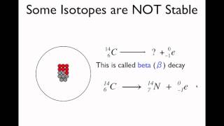 10-2 Unstable Isotopes \u0026 Beta Decay