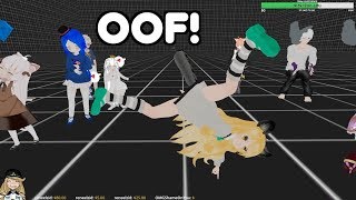 THIS LOLI GOES HARD! - VRChat Full Body Tracking Dancing