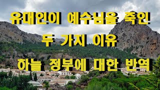 유대인이 예수님을 죽인 두 가지 이유- 하늘 정부에 대한 반역