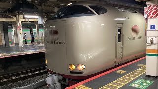 E285系寝台特急￼サンライズ瀬戸高松・琴平行きサンライズ出雲出雲市行き川崎駅通過