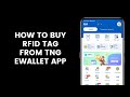 How To Buy An RFID Tag From The Touch n Go eWallet App l TNG eWallet