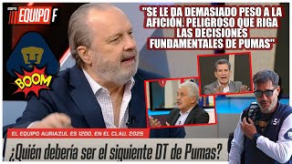 Peligroso que la afición determine decisiones en PUMAS, pero el caso de LEMA se justifica | Equipo F