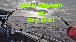 Crazy Barrel Bluefin Tuna Action at Port MacDonnell!