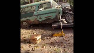 1956 Chevy Nomad retrieval barn find