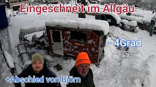 Eingeschneit/Schneehölle Allgäu