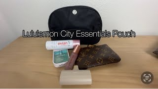 Lululemon City Essentials Pouch| The Ultimate “What To Pack” Guide for Sports Moms ⚽️⚾️🏟️| What Fits