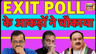 🟢Delhi Election 2025 Exit Poll LIVE : एग्जिट पोल में किस पार्टी की बढ़त? । AAP । Congress । BJP