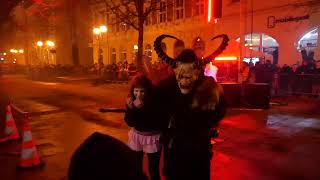 2024 12 07 -  Čertovská Krampus show v Břeclavi