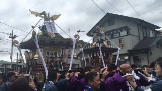 平成28年  平塚金目御嶽神社例大祭〈お立ち〉