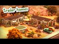 Base Game Trailer Homes 🌵 || The Sims 4 Speed Build