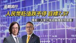 人民幣眨值 7.5先跌停？ 輝哥：大家已有經驗應對特朗普  #財經路路通 #金期流行