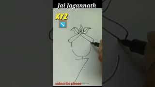 how to draw idols lord jagannath,balabhadra,subhadra for happy rathyatra special/rathyatra drawing