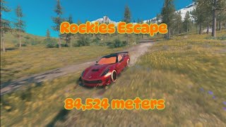 Rockies Escape - 84524m (solo and no glitch) with a controller | The Crew® 2