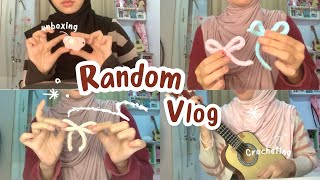 recap video ᡣ𐭩 : crochet, unboxing, keychain ୨ৎ, food, \u0026 more | ourrerry