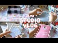 asmr studio vlog ⛅ packing online orders 📦 budget binder essentials 📒 ft. nature sounds no bg music🍃