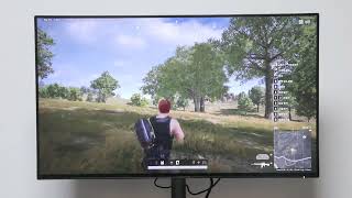 4K 144Hz G SYNC G-SYNC 배틀그라운드 게임 플레이