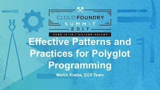 Effective Patterns and Practices for Polyglot Programming