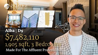 Alba - Luxurious Freehold High Floor 3-Bedroom Condo with Private Lift | $7,482,110 | Kenneth Tan