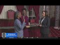 Laphonza Butler sworn in to replace late California Sen. Dianne Feinstein