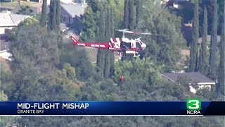 Sacramento Metro Fire's helicopter door falls off mid-air