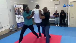 Restraint Training Role Play | How To Restrain A Service User To The Floor | Upper Limb Wrap Method