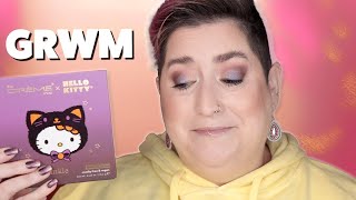 GRWM feat. Creme Shop x Hello Kitty Twilight Twinkle Halloween Palette