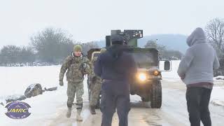 Road block training at JMRC HOHENFELS, BY, GERMANY 02.29.2020