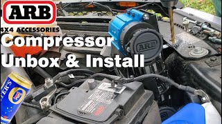 F-150 Overland Build: ARB compressor unboxing and install