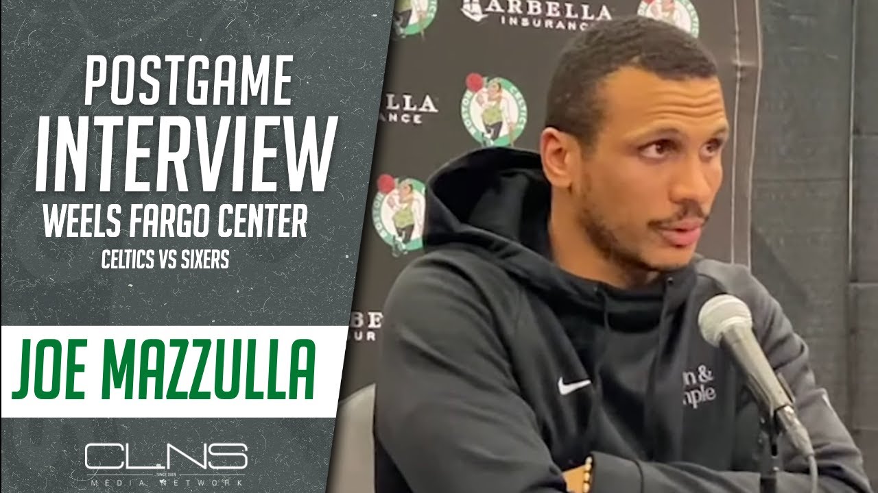 Joe Mazzulla INSPIRED By Al Horford | Celtics Vs 76ers Postgame ...