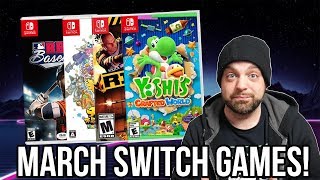 BEST New Nintendo Switch Games for March 2019! | RGT 85