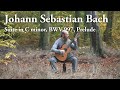 Johann Sebastian Bach, Suite in C minor, BWV 997, Prelude