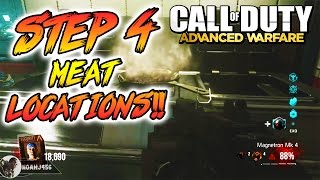Exo-Zombies Infection "MAIN EASTER EGG" Tutorial - STEP 4 - Meat Locations (Call of Duty) | Chaos
