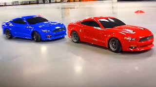 Muscle Car Mashup | Ford Mustang GT in Red and Blue