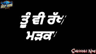 7 51 Raji Ft. Gurlez Akhtar Top Punjabi Song Black Background Lyrics WhatsApp Status Video