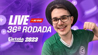 LIVE DICAS #36 RODADA | CARTOLA FC 2023 | QUEM DE TERCEIRO ATACANTE?