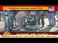 dahod tribal youth shaves head against alleged police brutality tv9news