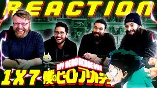 My Hero Academia [English Dub] 1x7 REACTION!! 