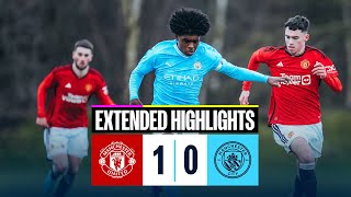 HIGHLIGHTS! CITY UNDER-18S EDGED OUT AT UNITED | Man United 1-0 Man City | Under 18 Premier League