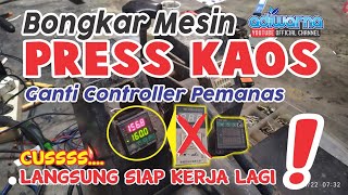 Tutorial Servis Sendiri Mesin Press Kaos Jadul