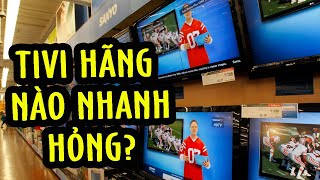 Tivi Hãng Nào Nhanh Hỏng Nhất Việt Nam? Sony, Sam sung, Lg, Asanzo hay Panasonic?