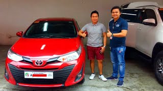 All New Toyota Vios E Cvt Red Unit Releasing Day