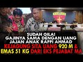 GAJINYA SAMA DG UANG JAJAN ANAK RAFFI, KEJAGUNG SITA UANG 920 M & EMAS 51 KG DARI EKS PEJABAT MA