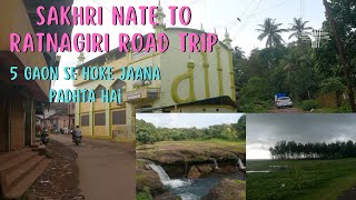 Sakhri Nate To Ratnagiri Road Trip | 5 Gaon Se Hoke Jaana Padhta Hai | Burgman125 | Saad Vlogs