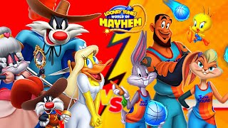 Team ARISTOCRATS vs Team TUNE SQUAD DUNKERS - Looney Tunes World of Mayhem
