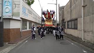 2019　福岡太鼓台　本山地区運行