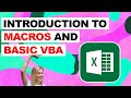 Introduction To Macros and Basic VBA (Excel Webinar Tutorial)