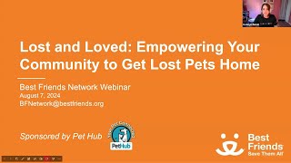 Lost and Loved: Empowering Your Community to Get Lost Pets Home
